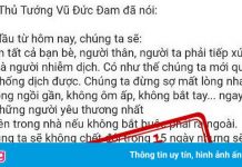 Giả mạo phát ngôn chỉ đạo chống dịch của phó thủ tướng