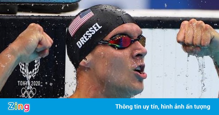 Dressel giành HCV thứ 5 tại Olympic Tokyo