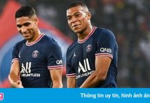 Mbappe giúp PSG dẫn đầu Ligue 1