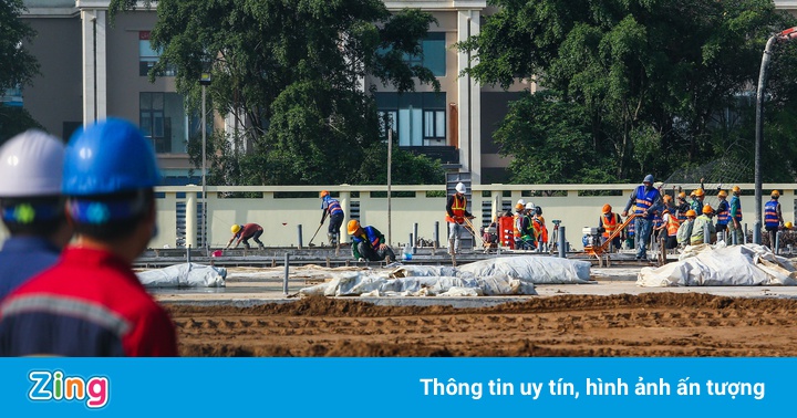 Bộ Xây dựng kiểm tra tiến độ xây dựng bệnh viện dã chiến ở Hà Nội Bộ Xây dựng kiểm tra tiến độ xây dựng bệnh viện dã chiến ở Hà Nội