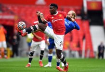 MU 4-0 Everton: Bruno Fernandes sút phạt ghi bàn Man Utd anh 1