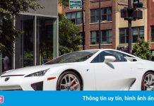 Siêu xe hàng hiếm Lexus LFA còn như mới được bán đấu giá