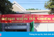 Nghệ An lập thêm 2 bệnh viện dã chiến có 600 giường bệnh