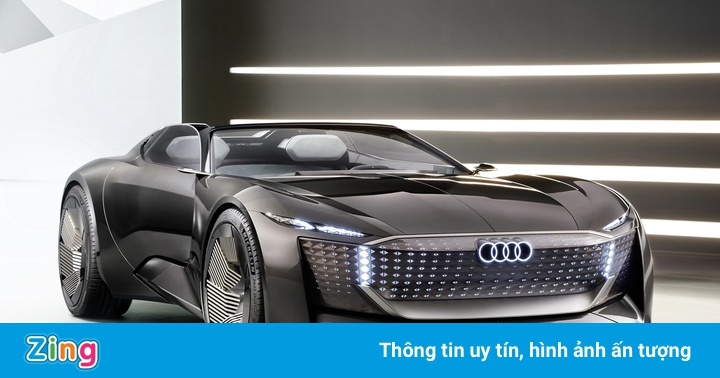 Audi Skysphere Concept có thể thay đổi trục cơ sở theo ý muốn