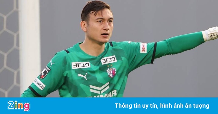 Văn Lâm được Cerezo Osaka đăng ký trở lại sau hơn 1 tháng