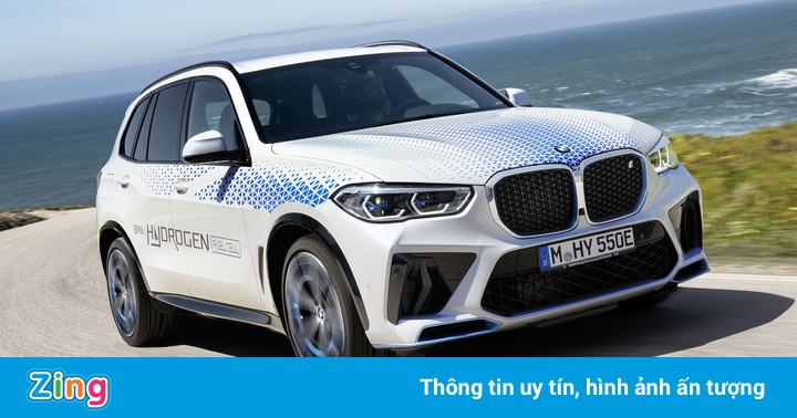 BMW iX5 chạy hydro mạnh 374 mã lực sẽ được ra mắt