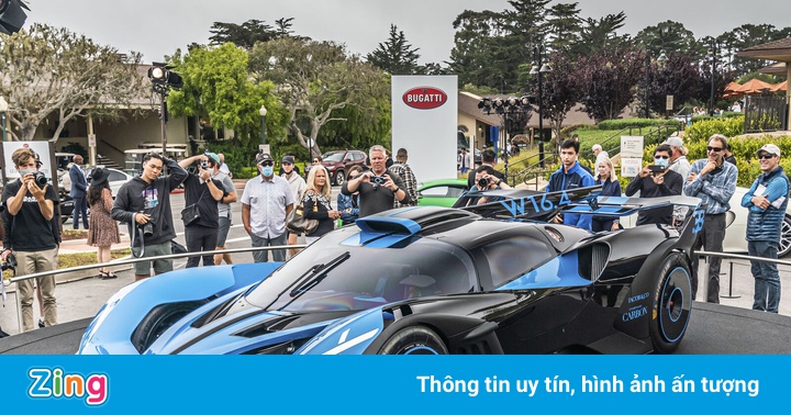 Loạt siêu xe Bugatti xuất hiện tại triển lãm The Quail 2021