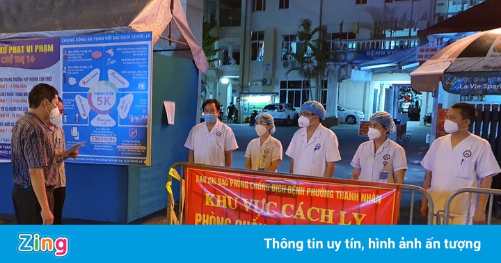 Bệnh viện Phổi Hà Nội dỡ cách ly sau 21 ngày