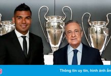 Real Madrid thưởng cho Casemiro
