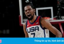 Tuyển bóng rổ Mỹ giành HCV Olympic thứ 4 liên tiếp