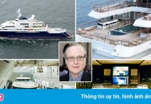 Siêu du thuyền của cố tỷ phú Microsoft có giá 278 triệu USD