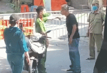 Người đàn ông bóp cổ công an ở chốt kiểm soát dịch