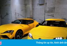 Chiếc Toyota GR Supra làm từ Lego có thể chạy bằng động cơ điện