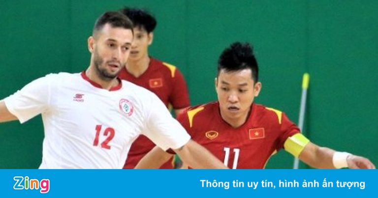 Hủy trận đấu của tuyển futsal Việt Nam vì ca nhiễm Covid-19