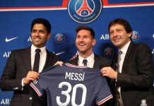 Messi: ‘Mục tiêu của tôi là giành Champions League cùng PSG’ Messi hop bao anh 2