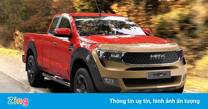 Ford Ranger được chế thành xe chạy điện