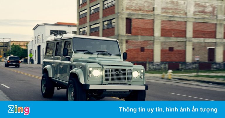 Chiếc Land Rover Defender dáng cổ điển có sức mạnh 650 mã lực