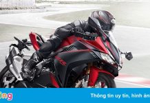 Honda CBR250RR có màu tem mới Bravery Red Black
