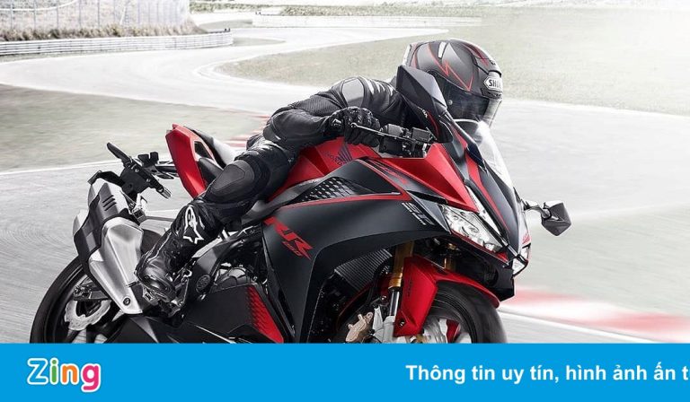 Honda CBR250RR có màu tem mới Bravery Red Black