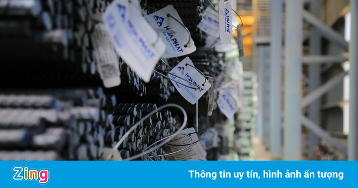 Sản lượng thép Hòa Phát tăng trở lại Sản lượng thép Hòa Phát tăng trở lại