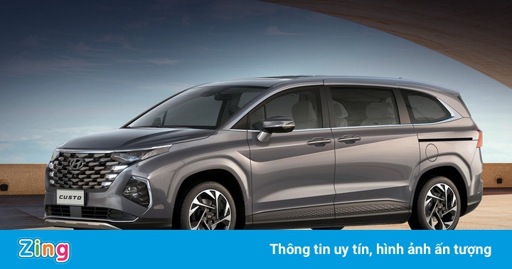 Xe 7 chỗ Hyundai Custo lộ ảnh trước ngày ra mắt