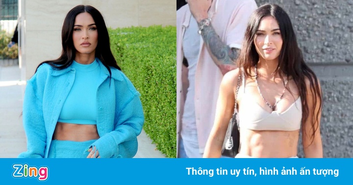 Megan Fox nghiện mặc áo khoe vòng eo trứ danh