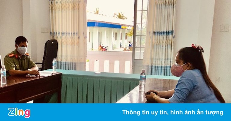 Công an làm việc với người xúc phạm lãnh đạo địa phương