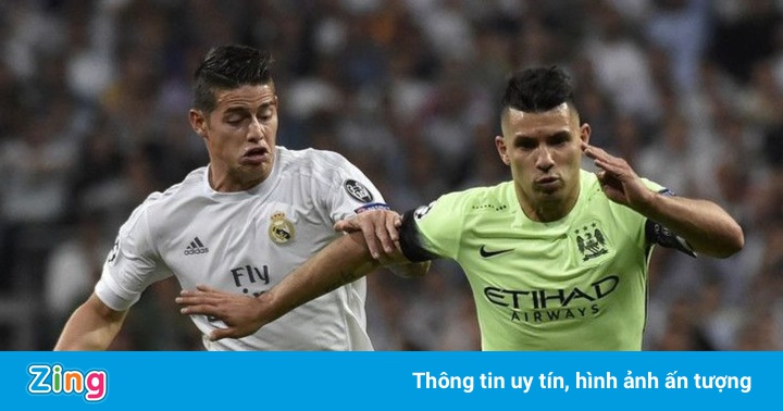 James Rodriguez đồng cảm với Aguero khi Messi ra đi