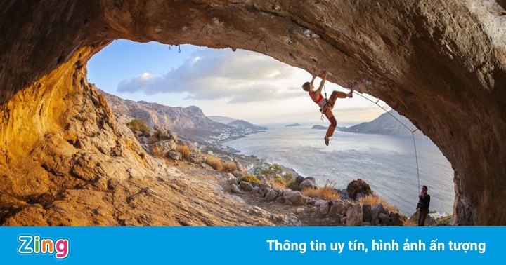 Leo núi thể thao giúp hồi sinh hòn đảo ở Hy Lạp Leo núi thể thao giúp hồi sinh hòn đảo ở Hy Lạp