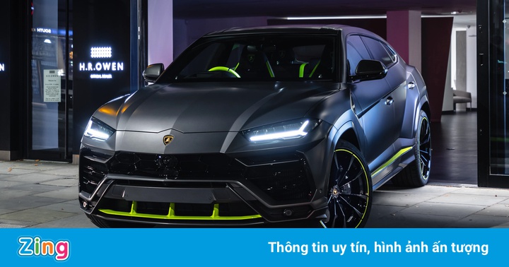 Chiếc Lamborghini Urus thứ 15.000 được phối màu đặc biệt