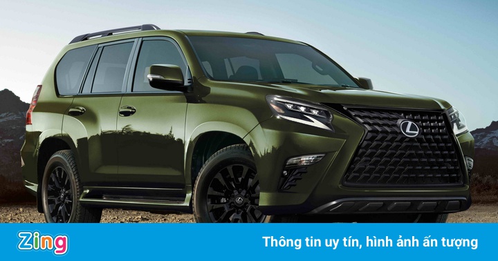 Lexus GX 460 Black Line 2022 được ra mắt với nhiều nâng cấp