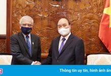 Chủ tịch nước Nguyễn Xuân Phúc tiếp điều phối viên Liên Hợp Quốc