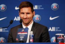 Messi: ‘Thật khó để rời Barca, nhưng tôi vui khi đến PSG’ Messi hop bao anh 1