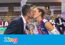 Cặp vợ chồng đối đầu tranh ngôi nhất bảng môn bóng chuyền nữ