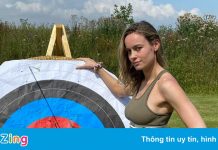 ‘Captain Marvel’ Brie Larson khoe khả năng bắn cung