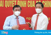 Ông Nguyễn Thành Phong nhận quyết định làm Phó ban Kinh tế Trung ương