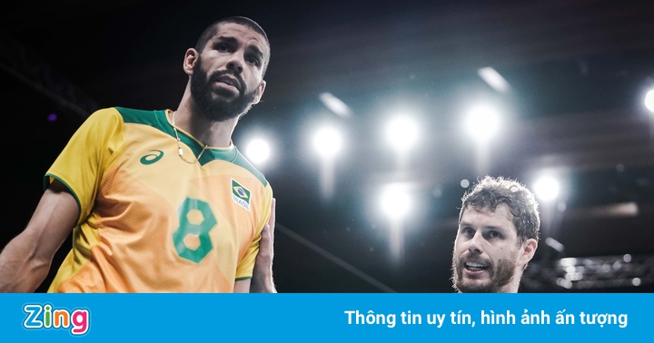 Brazil tan mộng bảo vệ HCV bóng chuyền nam Olympic