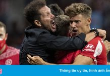 Atletico thoát hiểm nhờ bàn phản lưới phút 90+5