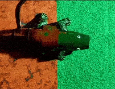 Các nhà khoa học tạo ra robot tắc kè hoa, đổi màu theo thời gian thực Các nhà khoa học tạo ra robot tắc kè hoa, đổi màu theo thời gian thực