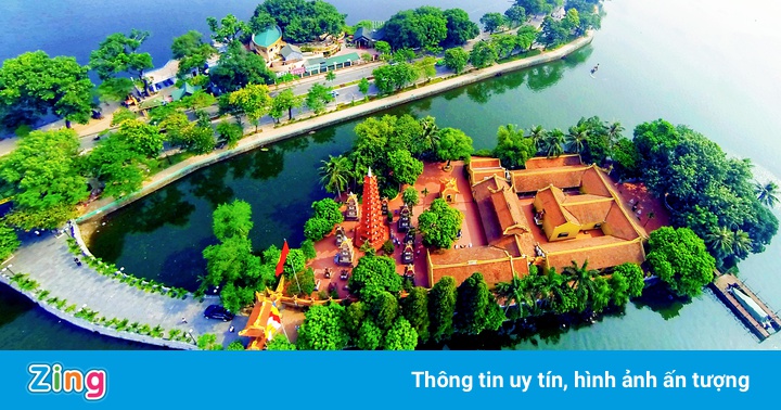 Sông, hồ Hà Nội nhìn từ trên cao