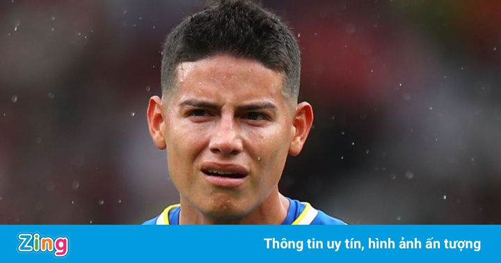 James Rodriguez lại chọc giận CĐV Everton