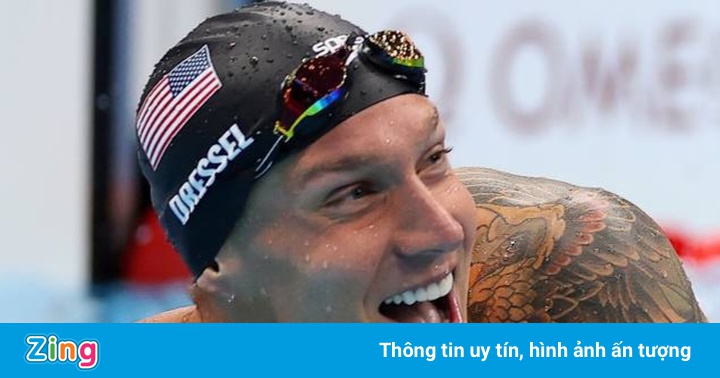 Dressel giúp bơi lội Mỹ khỏi bẽ mặt trước Australia ở Olympic