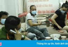 Thiếu tá công an rởm ăn nhậu trong lúc giãn cách