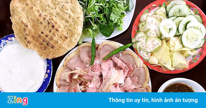 Những món ngon từ thịt bò ở miền Trung