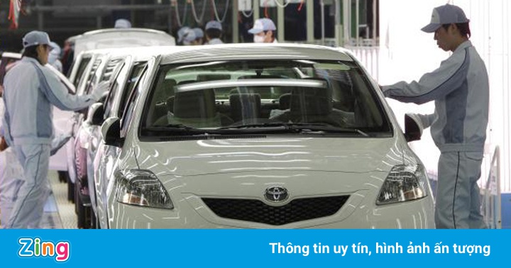 Toyota giảm 40% sản lượng vì thiếu chip