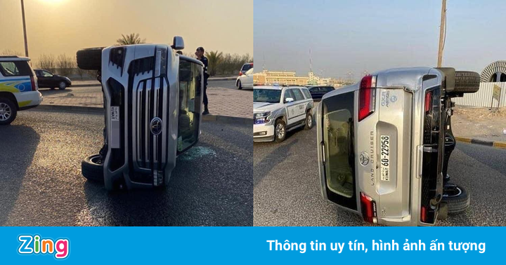 Toyota Land Cruiser 2021 tiếp tục gặp tai nạn Toyota Land Cruiser 2021 tiếp tục gặp tai nạn