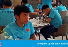 Khách sạn chuẩn bị thực đơn từng ngày cho tuyển Việt Nam