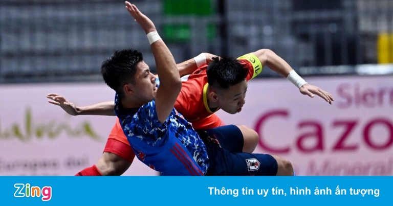 Tuyển futsal Việt Nam để thua Nhật Bản 0-1