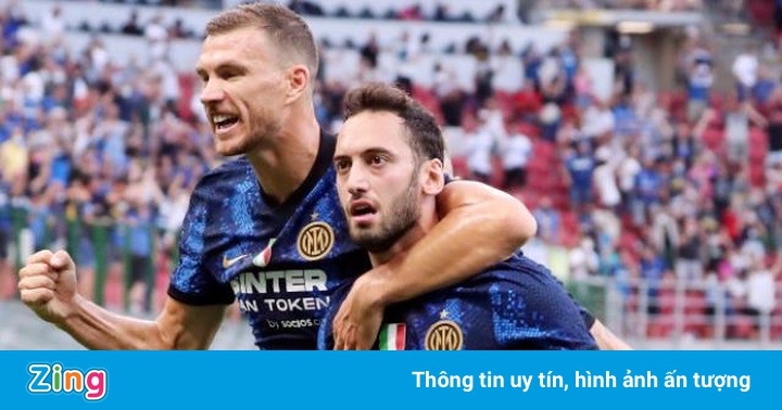 Tân binh tỏa sáng giúp Inter thắng đậm ở trận ra quân Serie A