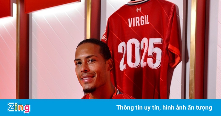 Van Dijk cam kết tương lai với Liverpool